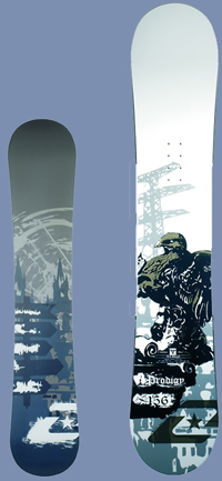 pastel Mark Wereldwijd Elan Prodigy Snowboard, 2006 - CrazySnowBoarder Review